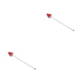 thumbnail image 1 of Advancent Varilla mezcladora de silicona, cuchara para hielo, varilla agitadora, cucharas, mezcla de bebidas, utensilios de cocina, regalos, Type4 NO4, 1 of 6