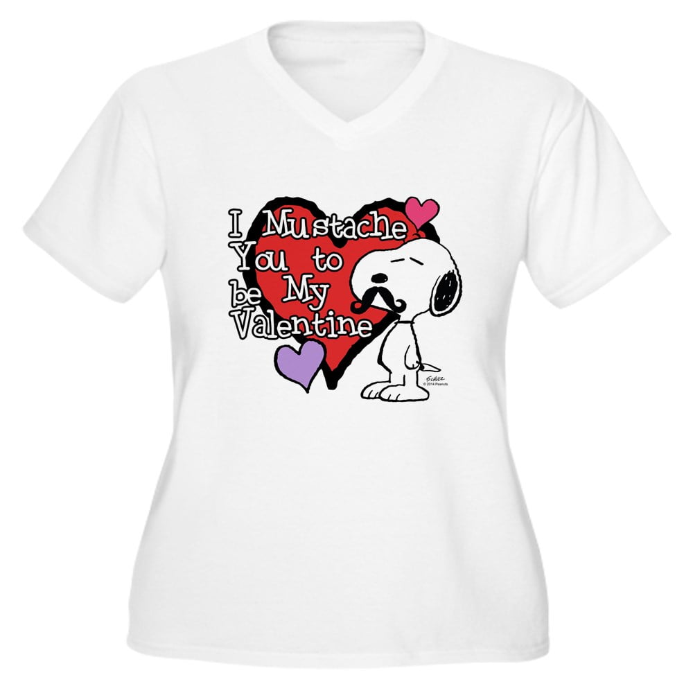 CafePress - Snoopy - Mustache You Plus 
