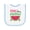 White and Light Blue, variant on Inktastic First Birthday Watermelon Baby Terry Cloth Bib