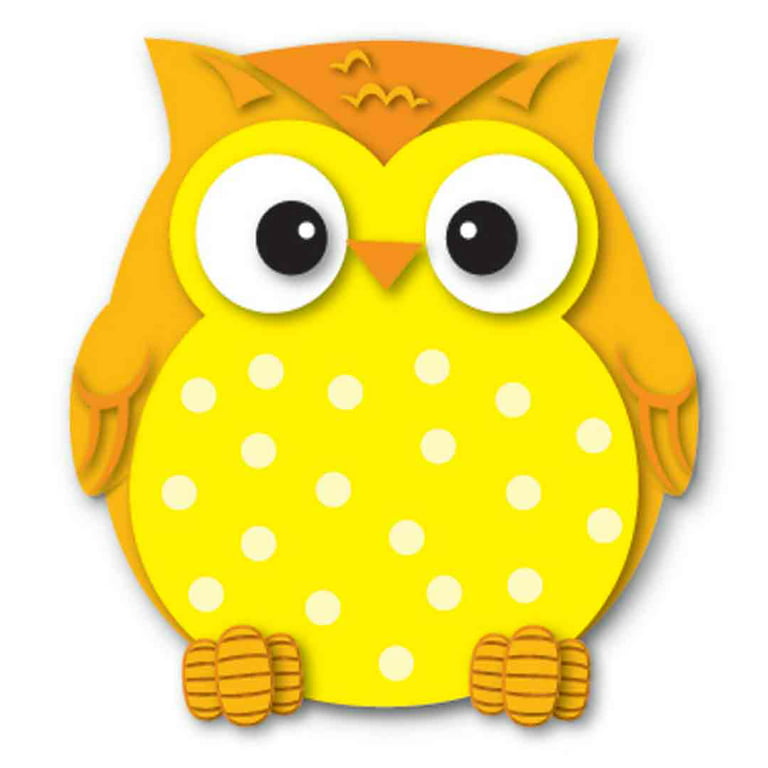 Colorful Owls Shape Stickers 