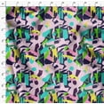 thumbnail image 4 of Soimoi Pink Fabric - By the Yard - 42 Inch Wide - Abstract Geometric Textile - Modern and Artistic Fusion for Fashion and Home Printed Fabric, 4 of 6