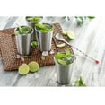 thumbnail image 1 of Vasos de acero inoxidable de 4 Psc para niños y niños pequeños, para el hogar, al aire libre, saludables, irrompibles, vasos para beber de metal Macarena Taza de beber de acero inoxidable, 1 of 8
