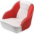 thumbnail image 3 of QinaQin Siège de Bateau Seau de Capitaine Premium, Surpiqûres Blanches et Rouges, 3 of 7