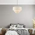 thumbnail image 4 of 57484-01-Livex Lighting-Gladstone - 4 Light Pendant In Mid-Century Modern Style-22.5 Inches Tall and 23 Inches Wide-Antique Brass Finish, 4 of 13