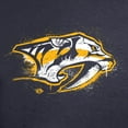thumbnail image 3 of Men's Navy Nashville Predators Splatter Logo T-Shirt, 3 of 4