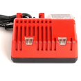 thumbnail image 3 of Multi-voltage M18 battery charger fast charger compatible with Milwaukee M18 14.4V-18V XC lithium-ion battery 48-11-1850 48-11-1852, European plug, 3 of 5
