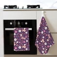 thumbnail image 4 of Disketp Cute Squirrel Floral Waffle Weave Kitchen Dish Cloth,Super Absorbent Kitchen Dish Towels 16*26 Inches for Dish Rags Washing Dishes, Drying Dishes, 4 of 7