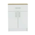 thumbnail image 2 of Nmkwnr 2 Door Pantry Cabinet with 1 Drawer and 2 Shelves, Perfect for Living Room, Kitchen, Dining Room, 2 of 6