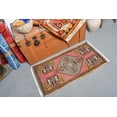 thumbnail image 3 of Turkish Rug, Small Rugs, Vintage Rug, Anatolian Rug, Rugs For Entry, 1.7x3.2 ft Pink Rug, Door Mat Rug, Wool Rug, Gift For Him, 13366, 3 of 10