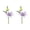 Purple, variant on Artificial Lily Flower Arrangement for Home Decor - Durable, Realistic Silk Blooms for Weddings, Events, and Interior Styling