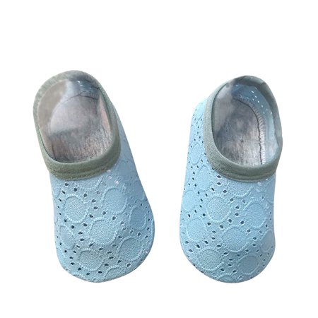 

18-24 Months Socks Shoes For Newborn Infant Girls Boys Spring Summer Baby Socks Floor Socks Anti-skid Cool Insulation Indoor Soft Soled Shoes Socks Blue