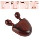 thumbnail image 4 of Peine de Masaje ANGGREK de Palisandro Rojo de 2 Dientes, 4 of 8