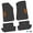Black w/ Orange Insert, variant on Flextread Floor Mats for 18-24 Jeep Wrangler JL 2-Door - Mopar Licensed Factory Fit - Black w/ Red Jeep Insert - 100% Made in USA