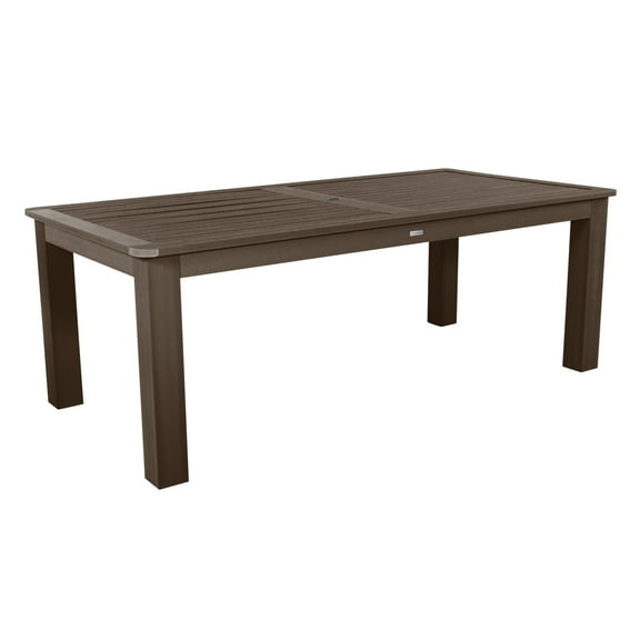 Highwood's 42" x 84" Rectangle Dining Table - Dining Height, Outdoor, Eco-friendly, Synthetic Wood