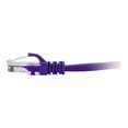 thumbnail image 3 of C2G Câble Ethernet de Réseau Cat6a Sans Accroc Non Blindé (UTP) de 4 Pi - Patch - RJ-45 (m) vers RJ-45 (m) - 4 Pi - UTP - CAT 6a - Moulé, Sans Accroc, Échoué - Violet, 3 of 4