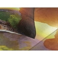 thumbnail image 3 of Ambesonne Landscape Quilted Coverlet 3 Pcs, Canyon at Sunset Time, Queen Size, Green Orange, 3 of 4