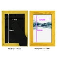 thumbnail image 4 of Stark Horizon II - Framed Print w/glass - Sunflower Yellow, 4 of 8