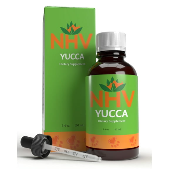 NHV Yucca - Natural Anti-Inflammatory for Pain, Appetite Loss, and Digestive Issues in Cats, Dogs, Pets