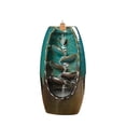 thumbnail image 2 of Waterfall Backflow Incense Burner Ceramic Smoke Censer Holder with Mountain Stream Design for Home Office Zen Meditation Relaxing Decor, 2 of 9