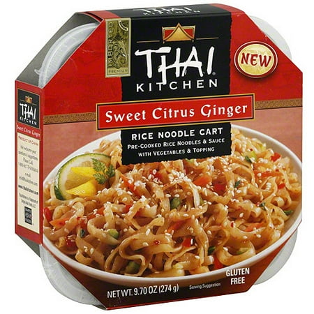 Thai Kitchen Sweet Citrus Ginger Rice Noodle Cart, 9.7 oz (Pack of 6)