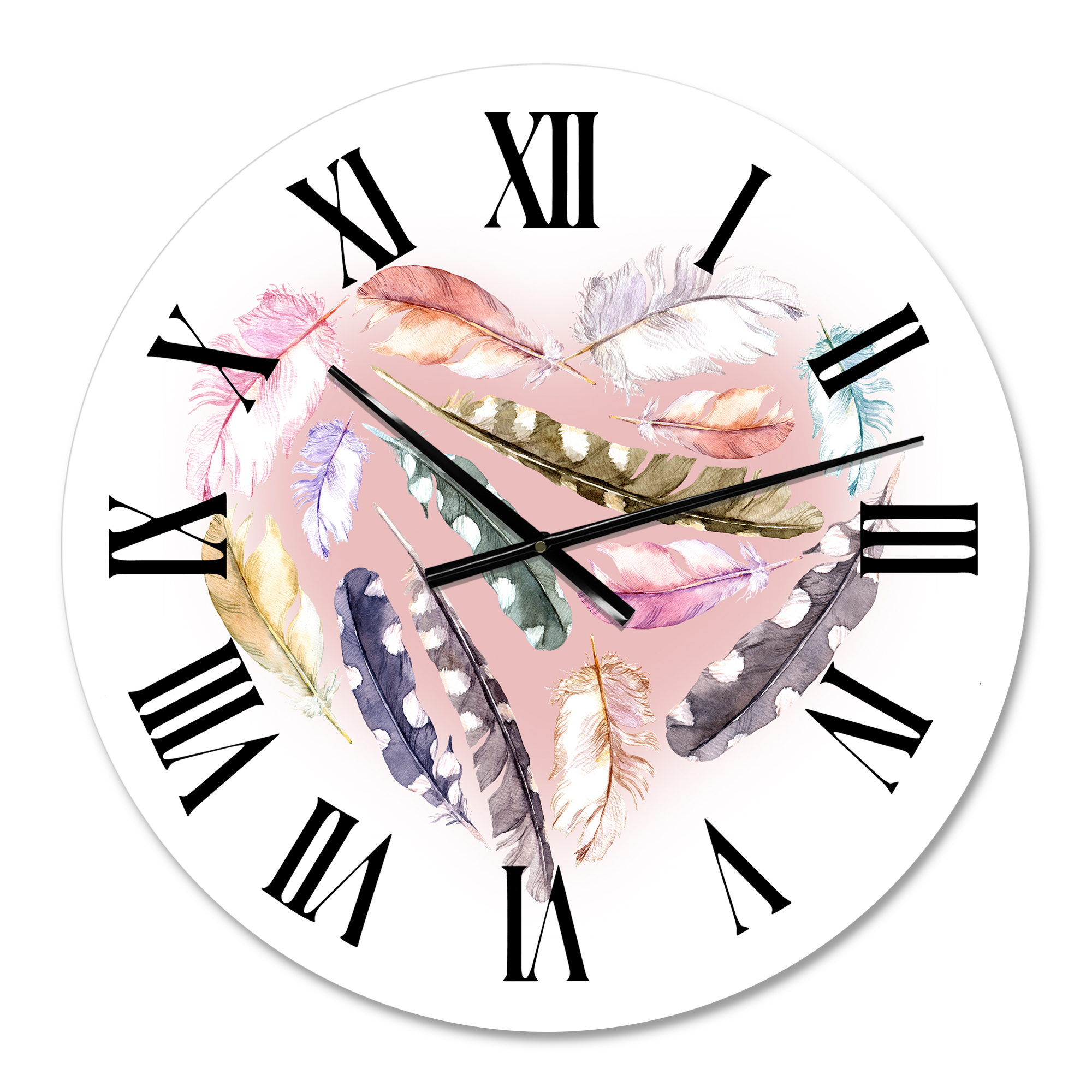 Designart 1 in Bohemian Wall Clock
