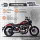 thumbnail image 4 of Motocicleta clasica DINAMO B-52 250 Negro, 4 of 5