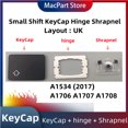 thumbnail image 2 of Small Left Shift KeyCap Hinge UK Layout for MacBook Pro Retina A1706 A1707 A1708 A1534 (2017) Keyboard KeyCap hinge Shrapnel Hinge, 2 of 5
