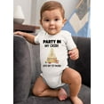 thumbnail image 2 of Party In My Crib Get It Faced Bodysuit Infant -Smartprints Designs,  24 Months, 2 of 4