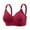 Red1, variant on fatyb Bras for Women No Underwire Seamless Bralettes Supportive Ladies Everyday Full Coverage Bras