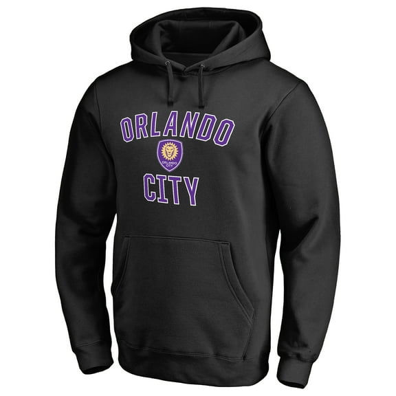 Men's Black Orlando City SC Victory Arch Pullover Hoodie