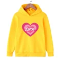 thumbnail image 5 of Sudadera con capucha de forro polar con estampado de dibujos animados de Barbie para niña, sudadera Kawaii de manga larga, ropa para bebé, primavera y otoño, 5 of 5