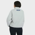 thumbnail image 5 of Women's WEAR by Erin Andrews Gray Los Angeles Dodgers Polar Fleece Quarter-Zip Jacket, 5 of 5