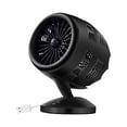 thumbnail image 1 of Ventilador USB personal pequeño - Mini ventilador portátil de mesa con doble turbo, silencioso Negro, 1 of 7