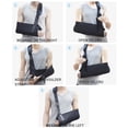 thumbnail image 4 of Adjustable Arm Sling Breathable Lightweight Support Brace Immobilizer For Broken Arm Shoulder Wrist Elbow, 4 of 7