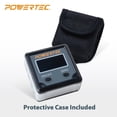 thumbnail image 4 of Medidor de ángulo digital POWERTEC 71828 para carpintería con sierra de mesa, 4 of 7