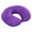 Purple, variant on Travel Neck Pillow Memory Foam Airplane Travel Pillow Comfortable Washable Cover U-Shaped Neck Support Pillow for Sleeping Car Plane Train