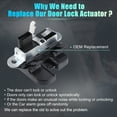 thumbnail image 3 of Unique Bargains Rear Liftgate Door Lock Actuator for VW Beetle 2012-2019 Tailgate Latch Assembly No.5P8827505A, 3 of 8