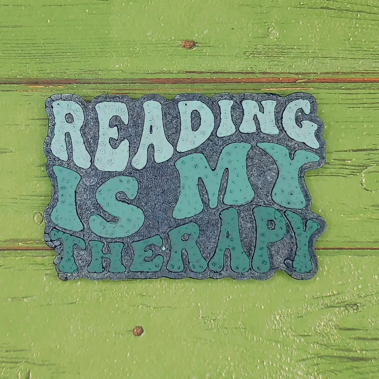 Reading is my Therapy Silicone Freshie Mold