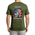 thumbnail image 5 of Leey-World 250 Anniversary Shirts Mens American Flag Tshirt 250th America Anniversary Tee 250 Years Patriotic Tops(AG,XL), 5 of 8