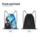 thumbnail image 5 of Bolsa clásica con cordón de Cómo entrenar a tu dragón, plegable, para deportes, fitness, unisex, bolsa de viaje para deportes de playa, pequeña, 5 of 8