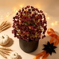thumbnail image 6 of 22 Inch Fall Topiary Ball Stake, UV Resistant Waterproof Faux Plant with Detachable Stake for Porch Garden Planter Decor, 1PC,#C, 6 of 8