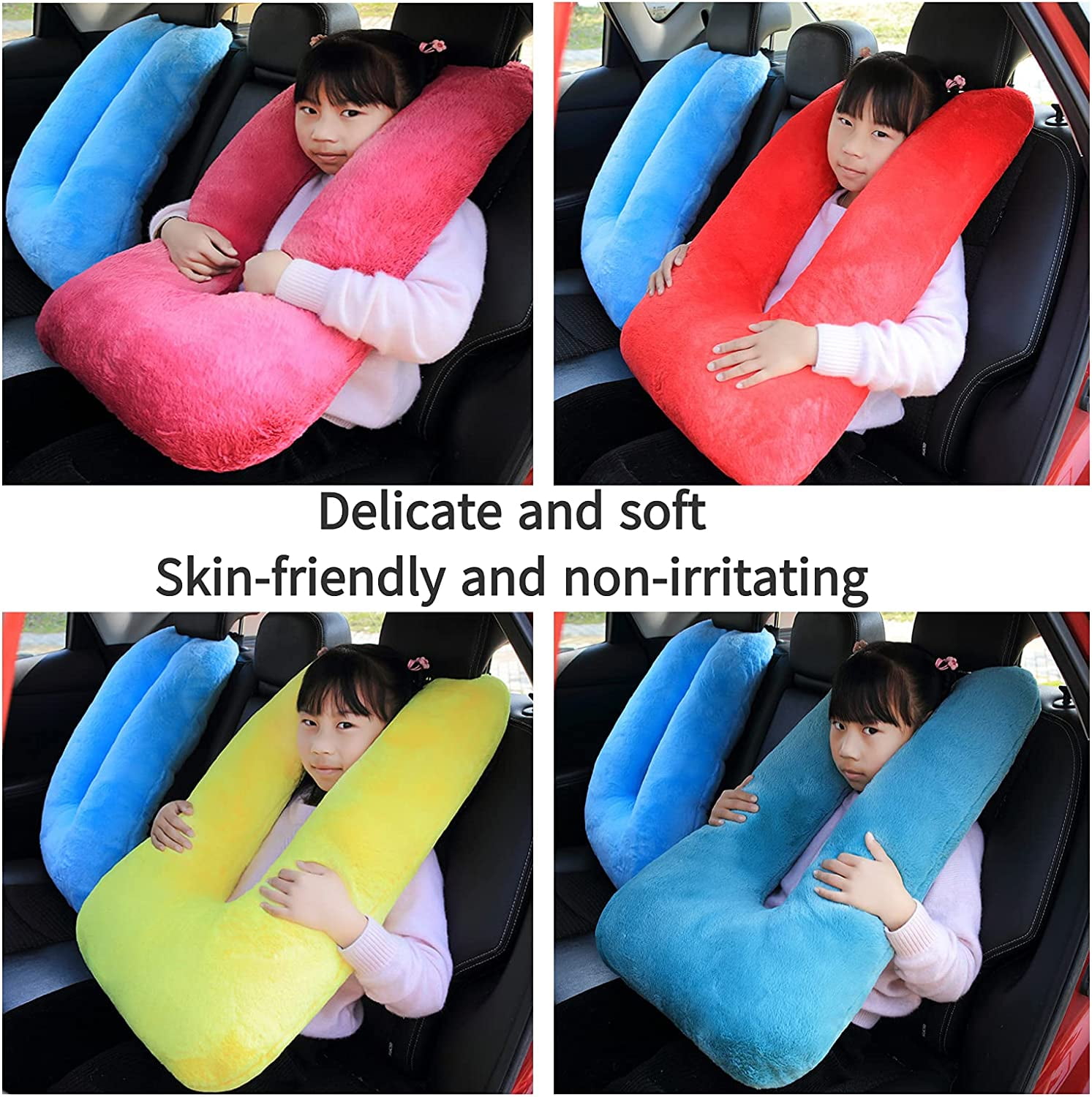 Highwell Travel Pillow Travel Pillow Cushion for The Back seat of a car Car  Pillow for Kids A Sleeping Artifact Suitable for Long-Distance Travel of  Adults and Children Travel Pillow for Kids 