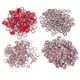 thumbnail image 1 of 100 Set Snap Button Colorful Brass Prong Press Stud Sewing Fasteners with Installation ToolRed, 1 of 5