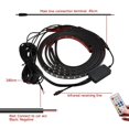 thumbnail image 4 of Tira de luz LED Flexible para debajo del cuerpo, Control remoto por aplicación, luces de neón RGB, lámpara de atmósfera para decoración automática, 4 of 4