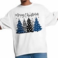 thumbnail image 3 of Camisetas gráficas informales de manga corta con diseño de árbol de Navidad para hombre, 3 of 8