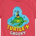 thumbnail image 3 of Pete The Cat - Turtle-y Groovy - Toddler And Youth Short Sleeve Graphic T-Shirt, 3 of 6