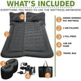 thumbnail image 4 of Zone Tech Inflatable Air Bed Car Mattress with Air Pump, Travel Pillow & Carrying Pouch, 4 of 10
