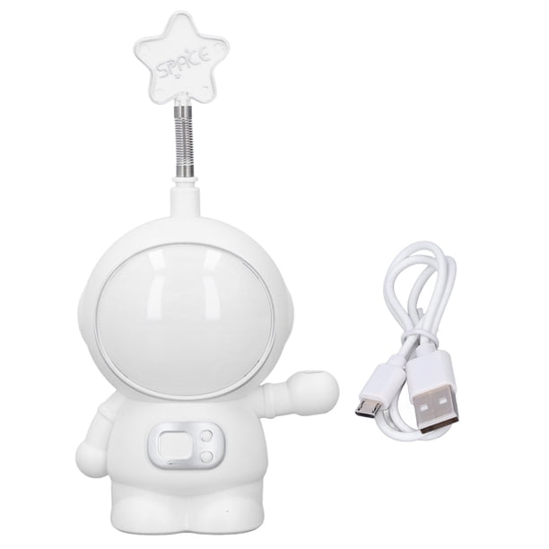 Lámpara de escritorio multifuncional para niños, lámpara de escritorio LED, 2 lámparas de mesa con protección para los ojos, lámpara de mesa recargable por USB, elaborada con cuidado