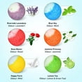 thumbnail image 3 of Bath Bombs, 30 Pcs Natural Organic Mini Bath Bombs Gift Set, Handmade with Rich Fizz-PickMora, 3 of 9