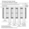 thumbnail image 4 of Home Trends Diamond Embroidered Window Panel, 4 of 4